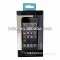 Iphone case plastic box packing/clear box package for iphone